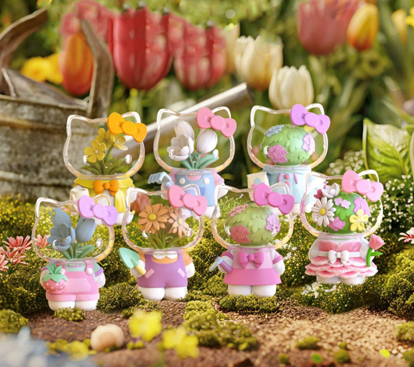 Figurina surpriza Mighty Jaxx Hello Kitty, 8 cm foto
