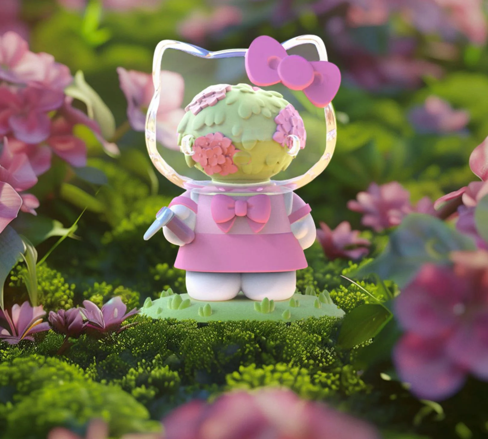 Figurina surpriza Mighty Jaxx Hello Kitty, 8 cm foto