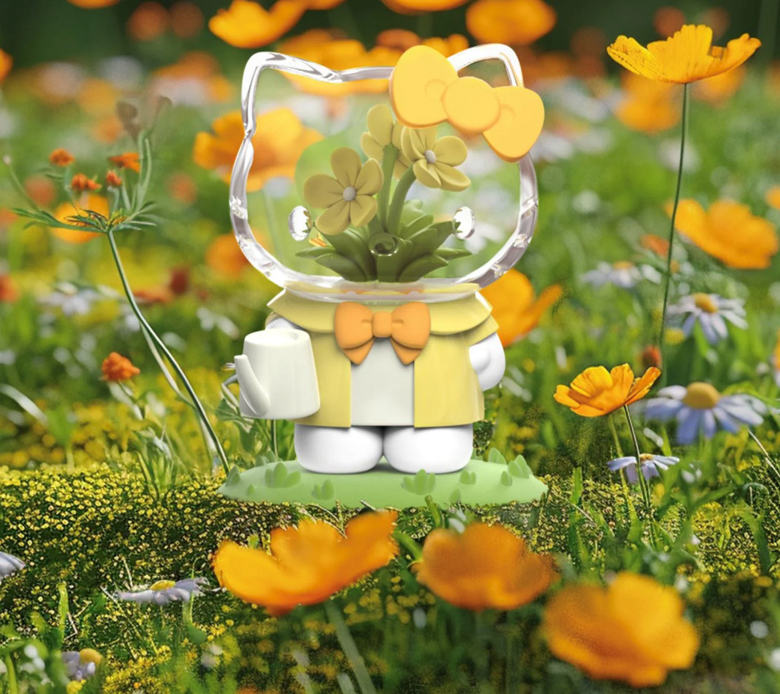 Figurina surpriza Mighty Jaxx Hello Kitty, 8 cm foto