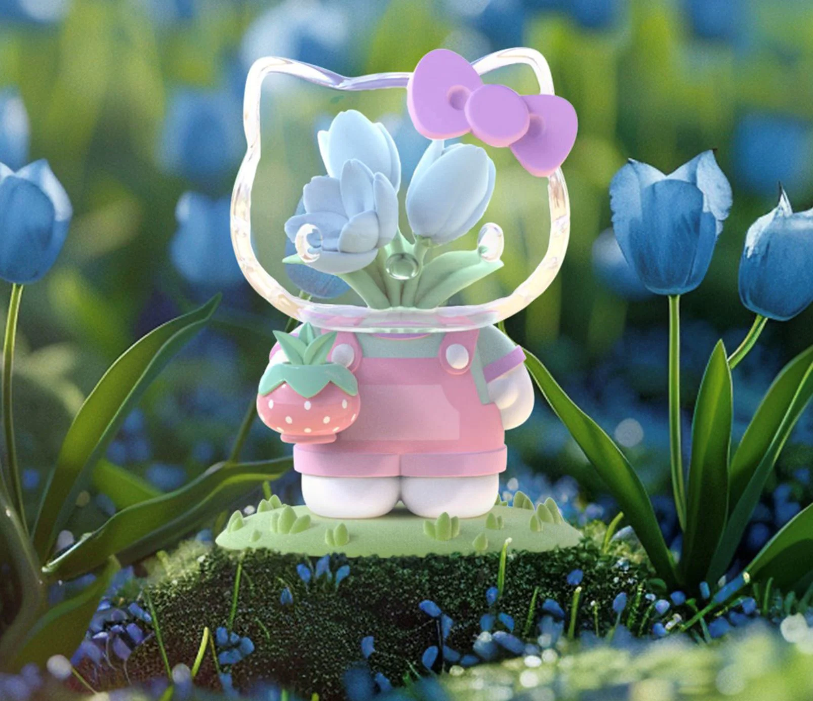 Figurina surpriza Mighty Jaxx Hello Kitty, 8 cm foto