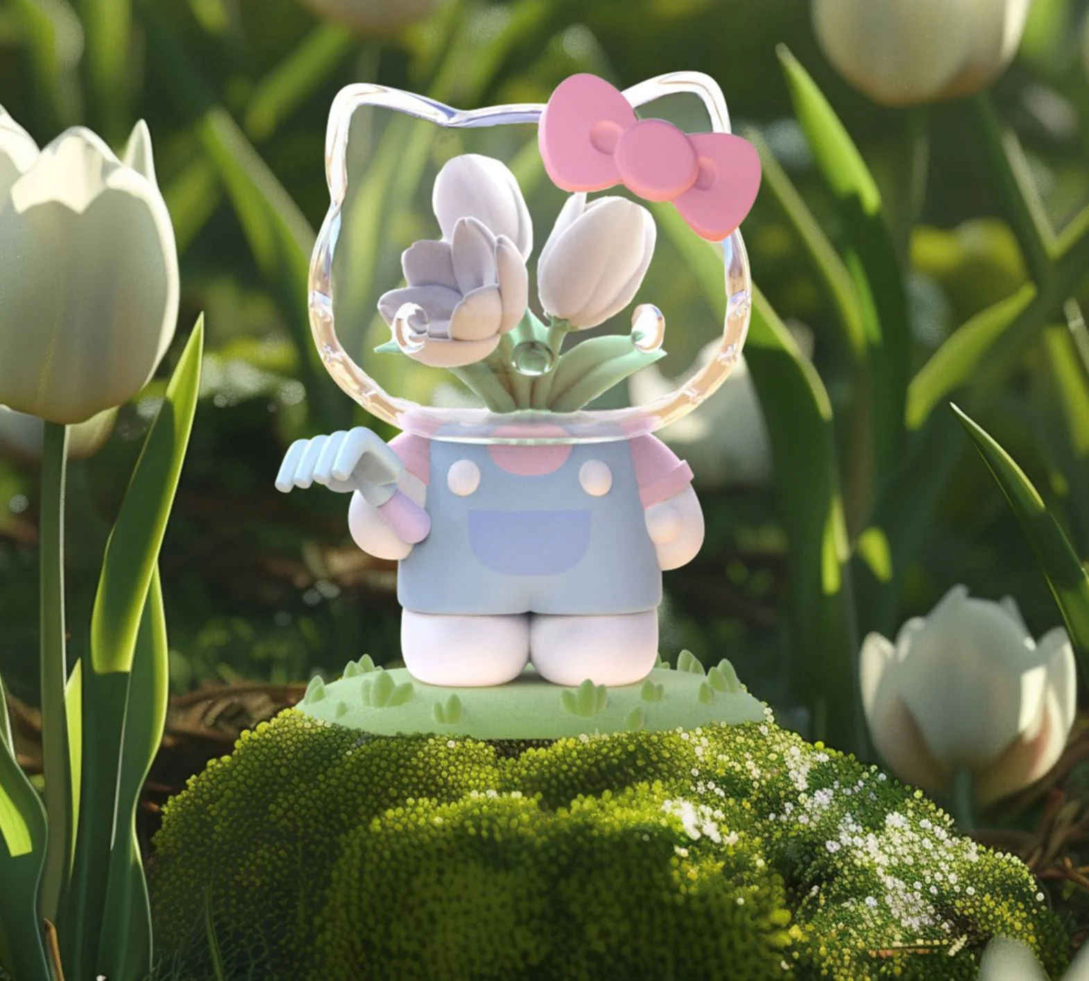 Figurina surpriza Mighty Jaxx Hello Kitty, 8 cm foto