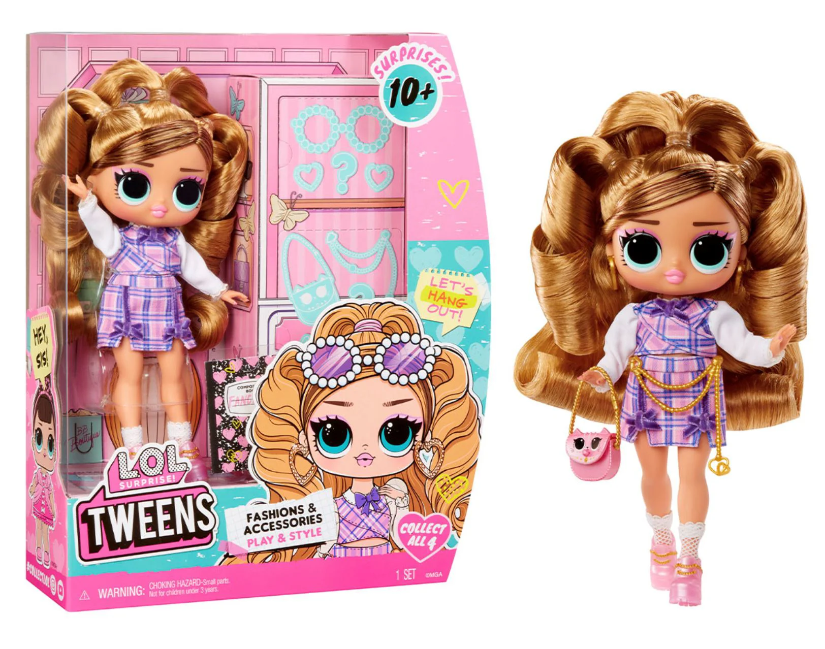 Papusa L.O.L. Surprise! Fancy Gurl, 15 cm foto