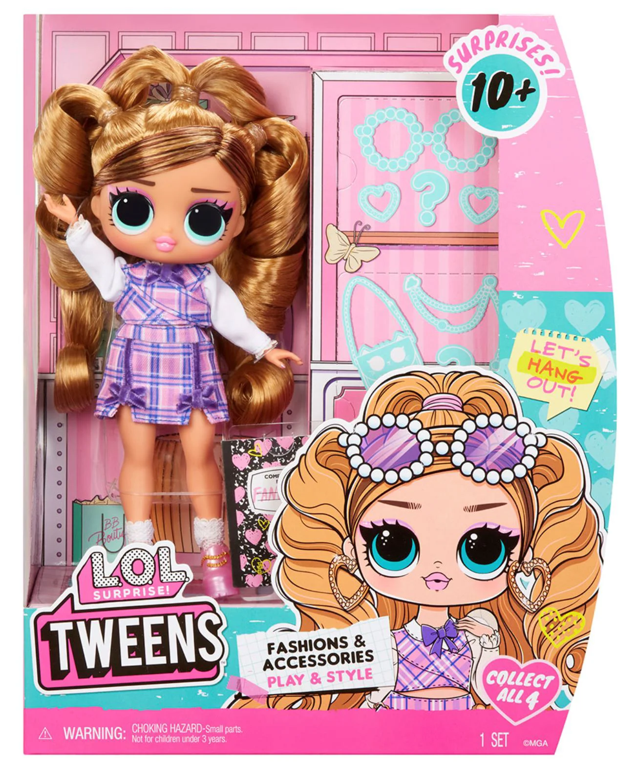 Papusa L.O.L. Surprise! Fancy Gurl, 15 cm foto