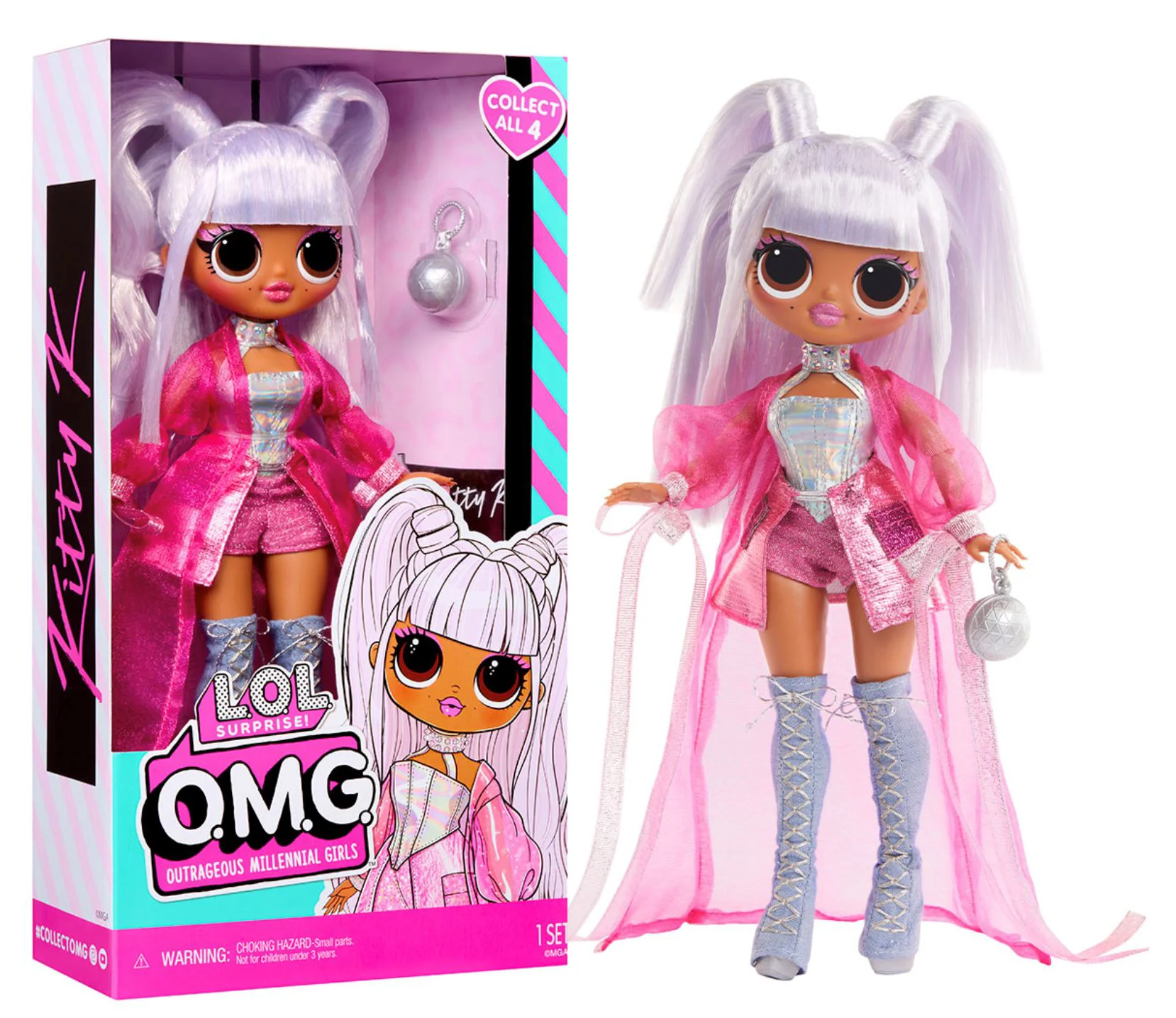 Papusa L.O.L. Surprise! Kitty K, 25 cm foto