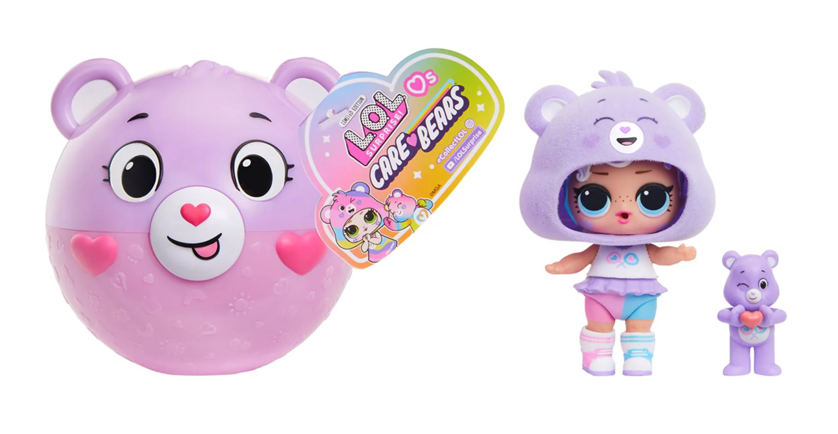 Papusa L.O.L. Surprise! Loves Care Bears foto