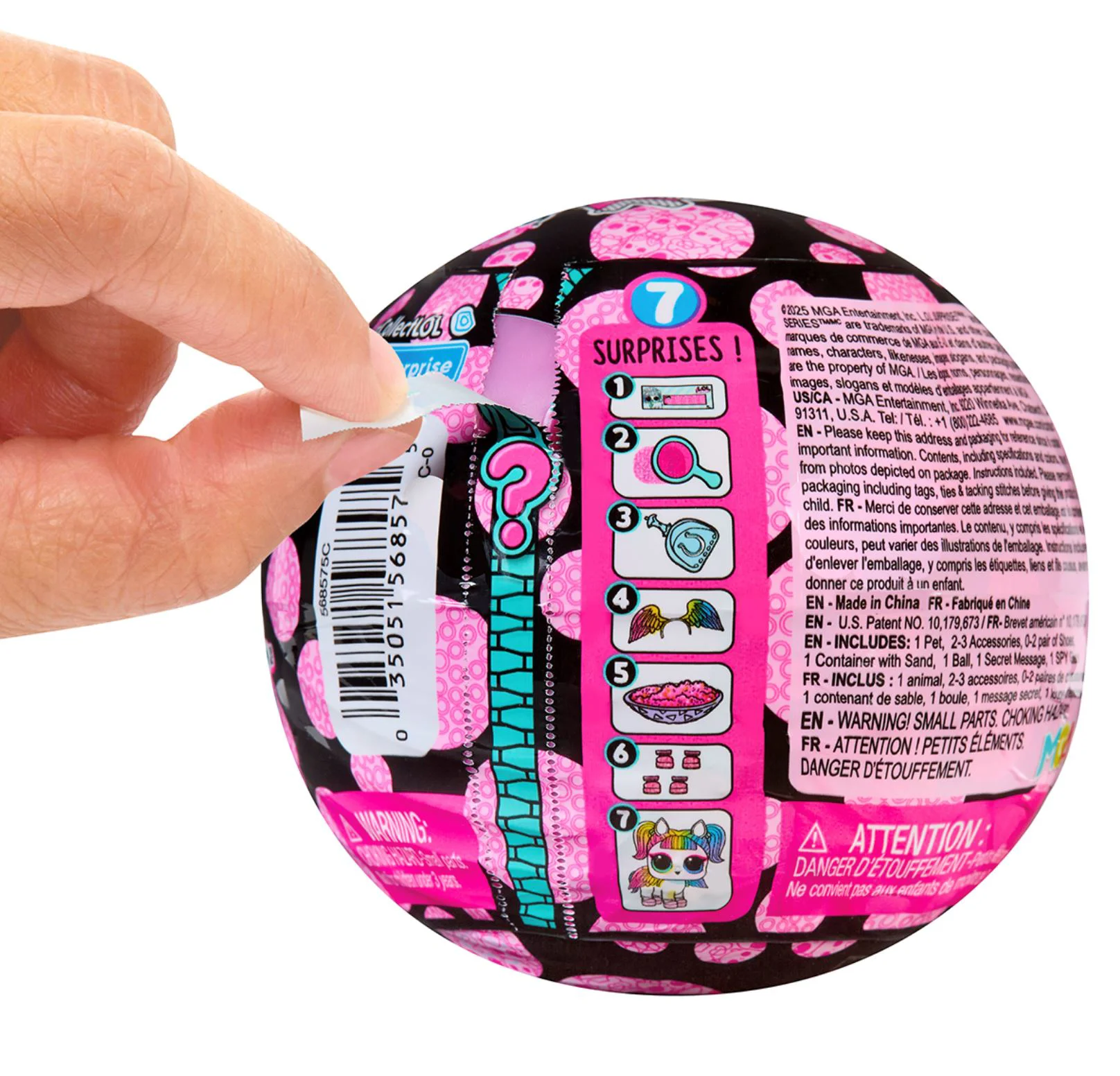 Papusa L.O.L. Surprise! Animalut, seria Eye Spy foto