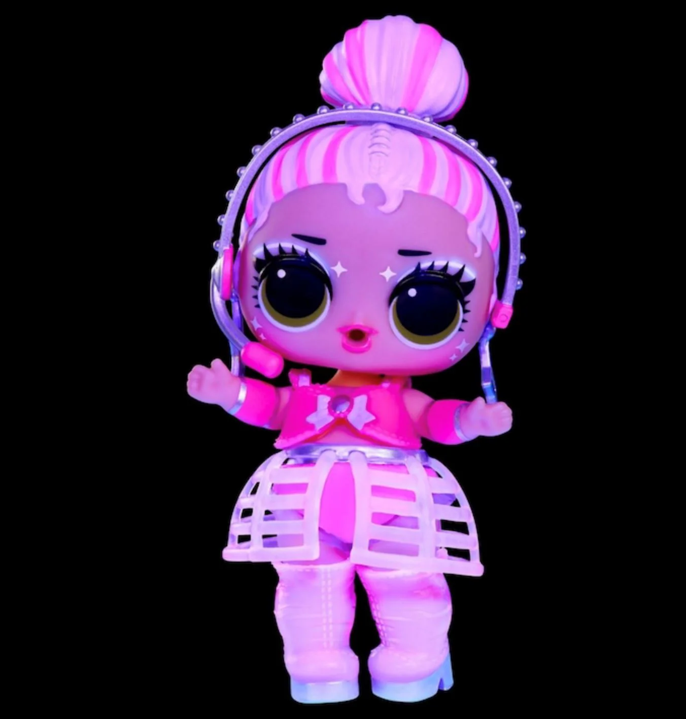 Papusa L.O.L. Surprise! Seria Neon Pop Stars foto