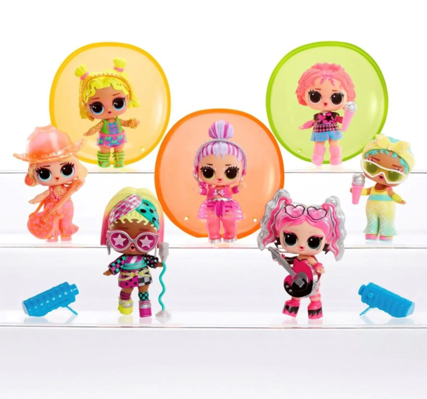 Papusa L.O.L. Surprise! Seria Neon Pop Stars foto