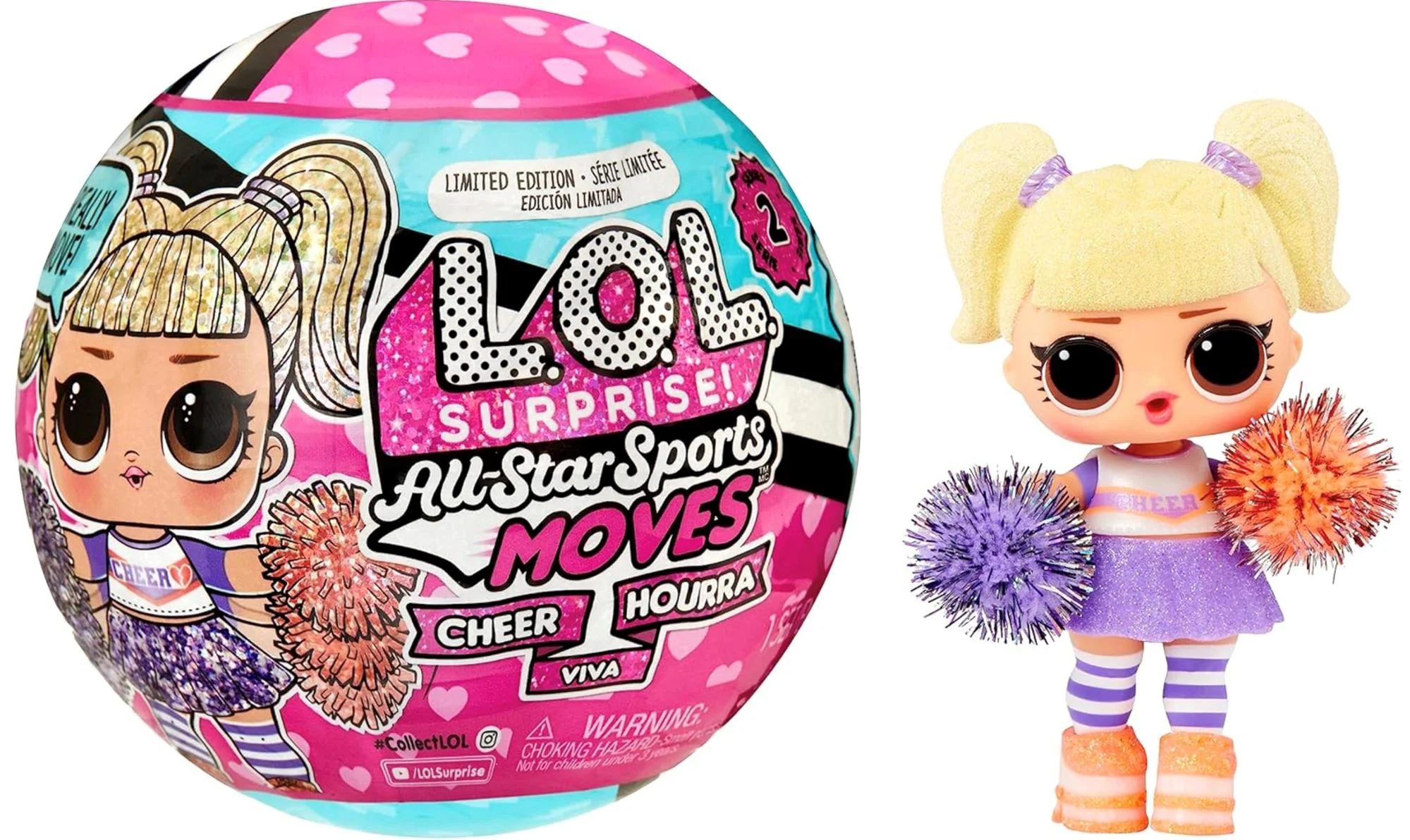 Papusa L.O.L. Surprise! seria All Star, Sports Moves foto