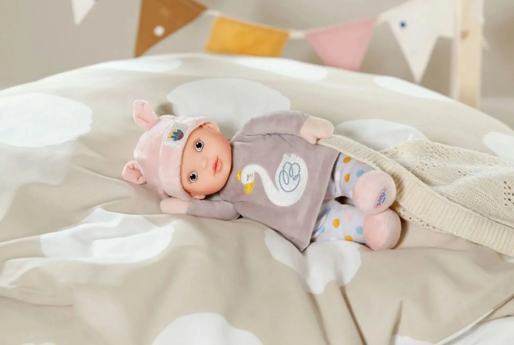 Papusa Baby Annabel Sweetie Mauve, 30 cm foto