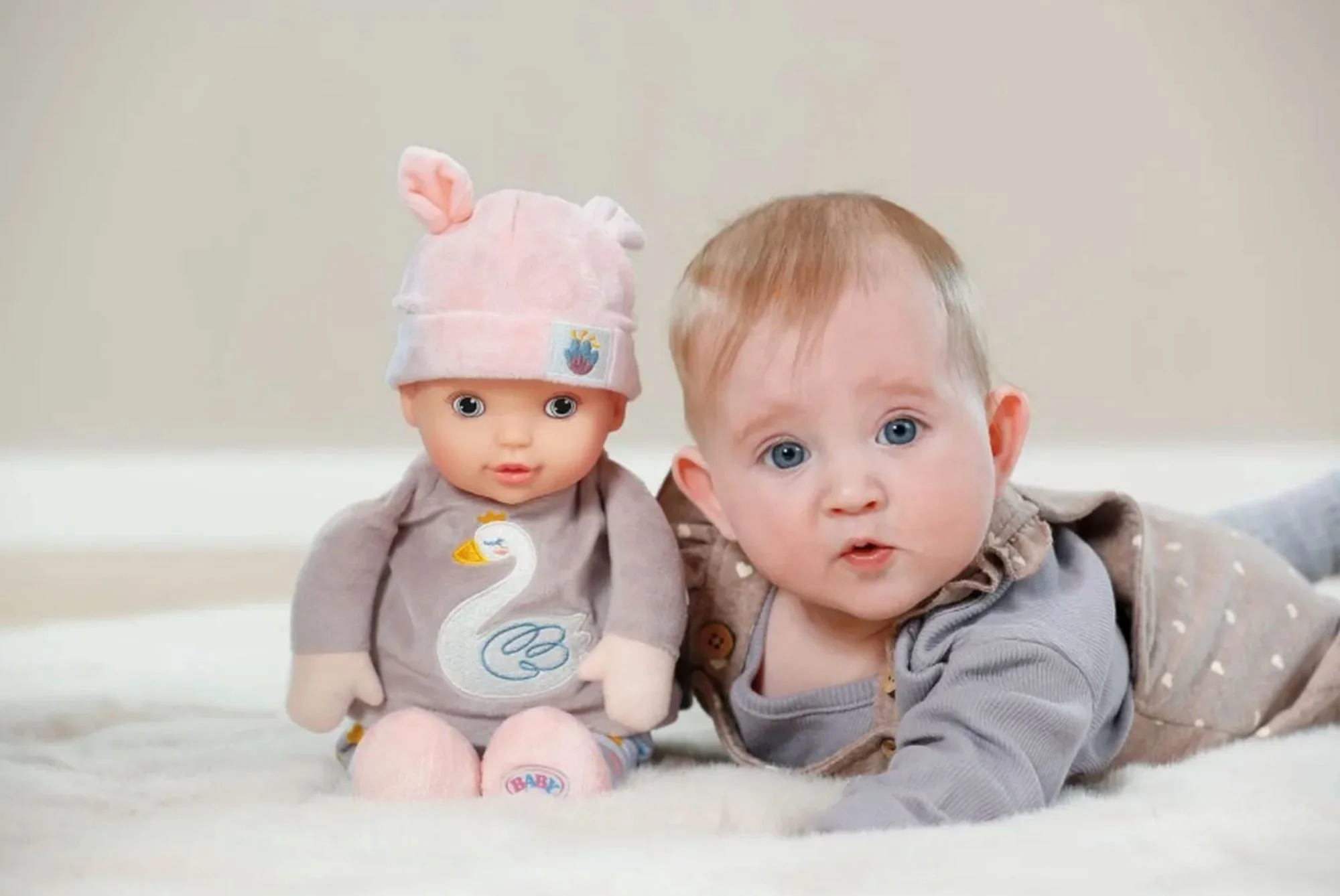 Papusa Baby Annabel Sweetie Mauve, 30 cm foto