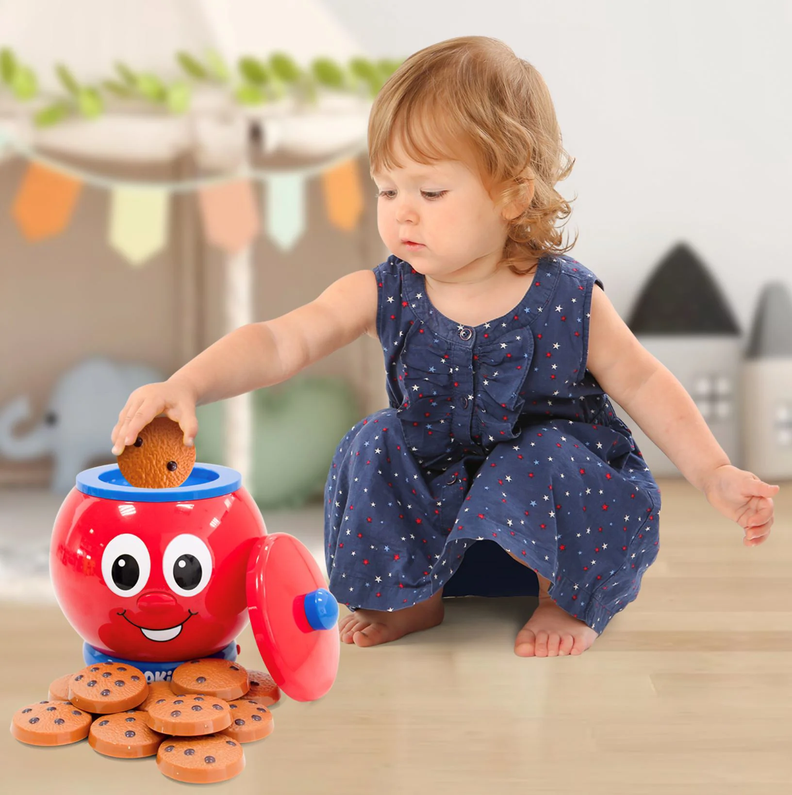 Jucarie interactiva Kiddi Smart Oala inteligenta, cu sunete foto
