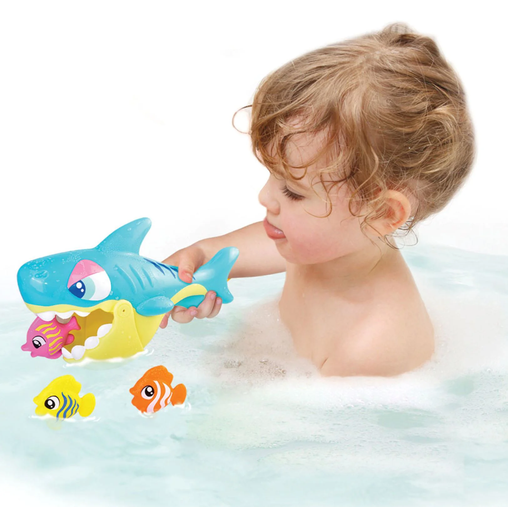 Set de joaca pentru baie Kiddi Smart Aventuri Marine, 4 el. foto