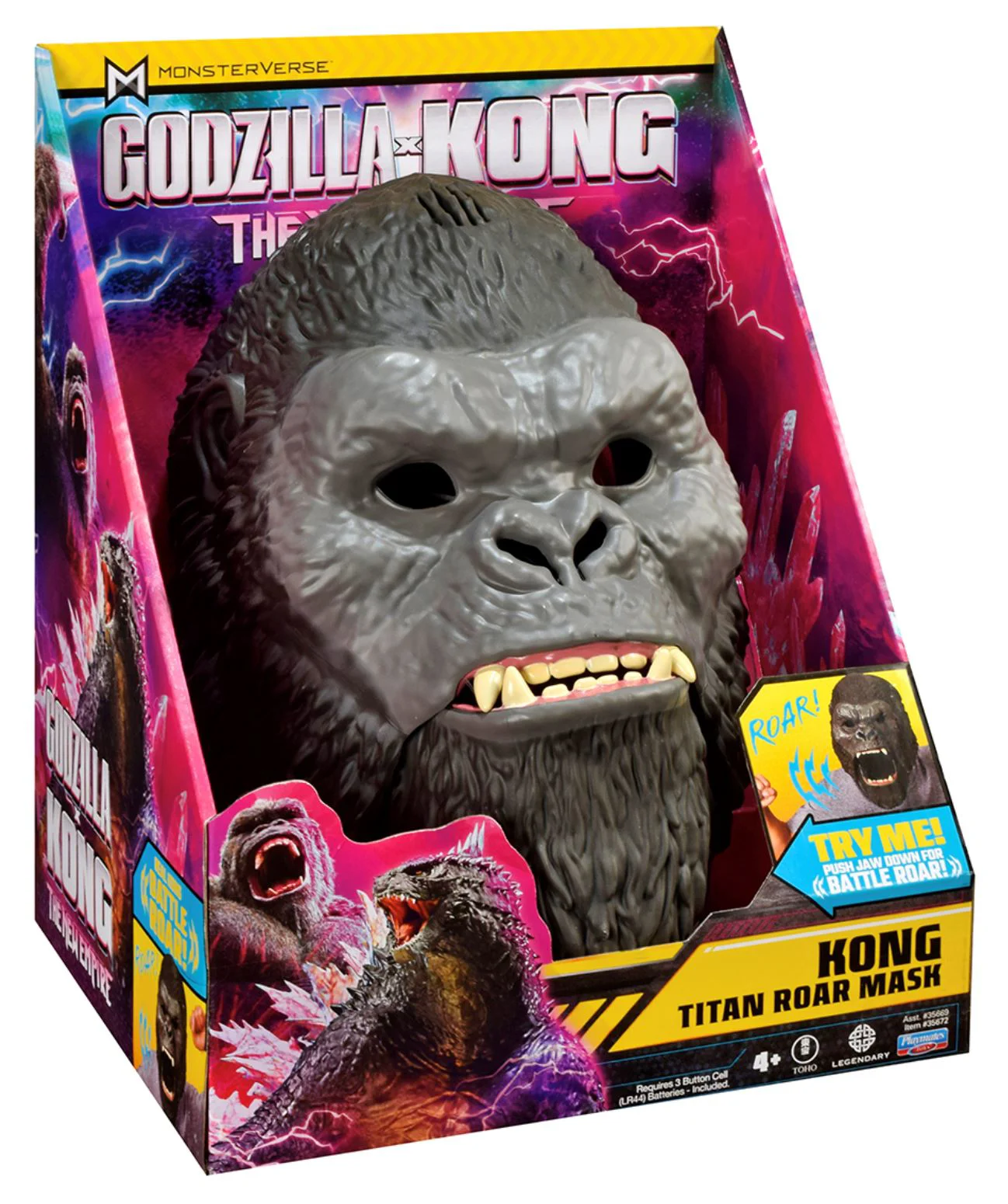 Masca interactiva Godzilla vs. Kong King Kong cu sunete foto