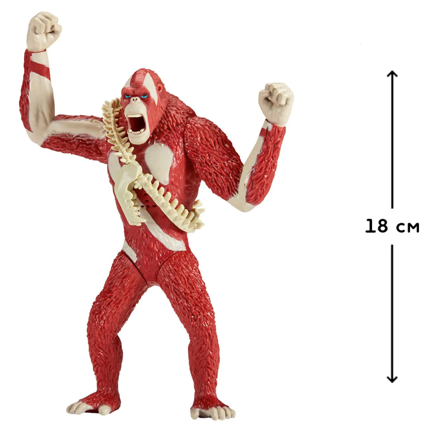 Figurina Godzilla vs. Kong Skar King cu articulatii si sunete, 18 cm foto