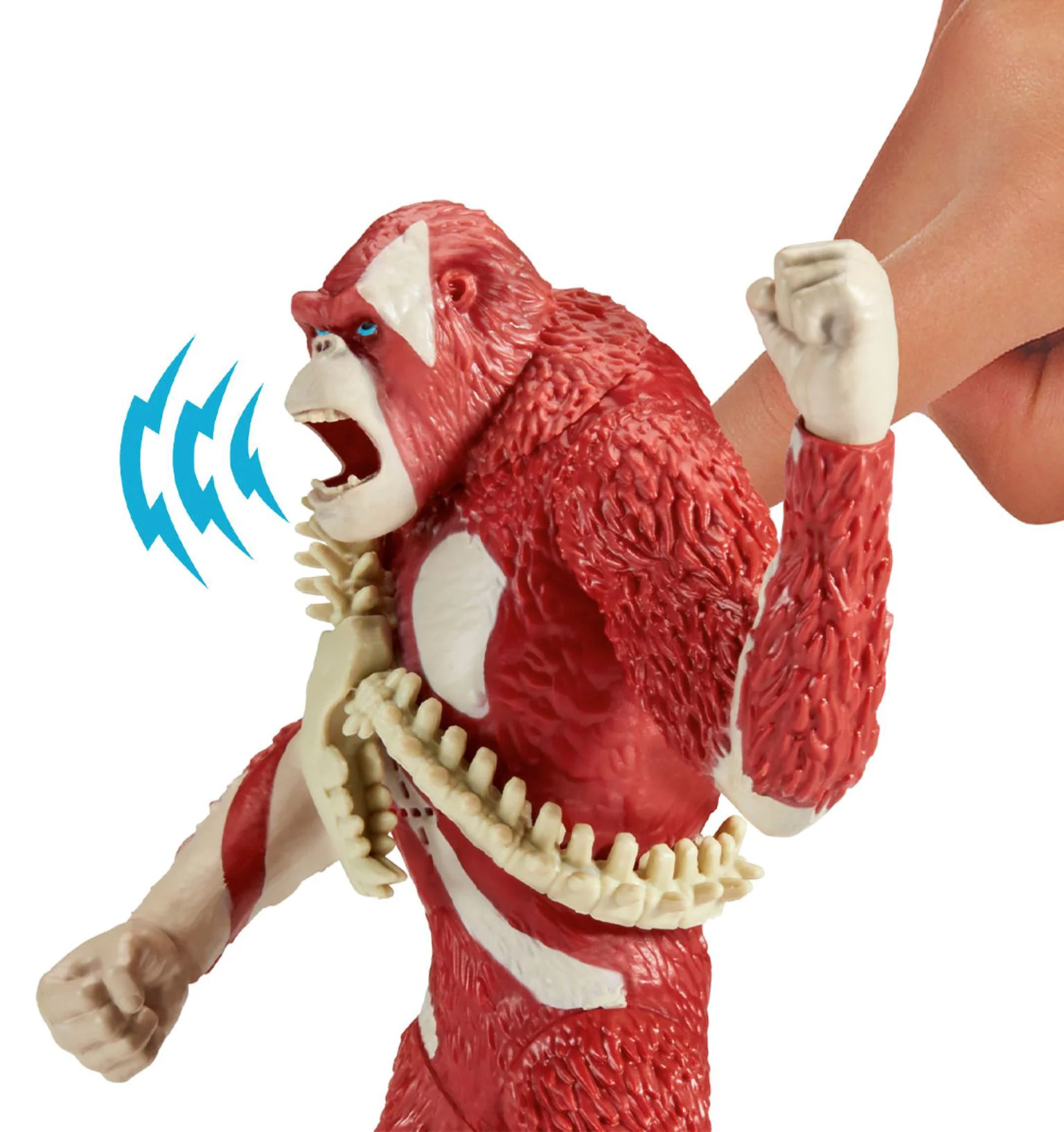 Figurina Godzilla vs. Kong Skar King cu articulatii si sunete, 18 cm foto