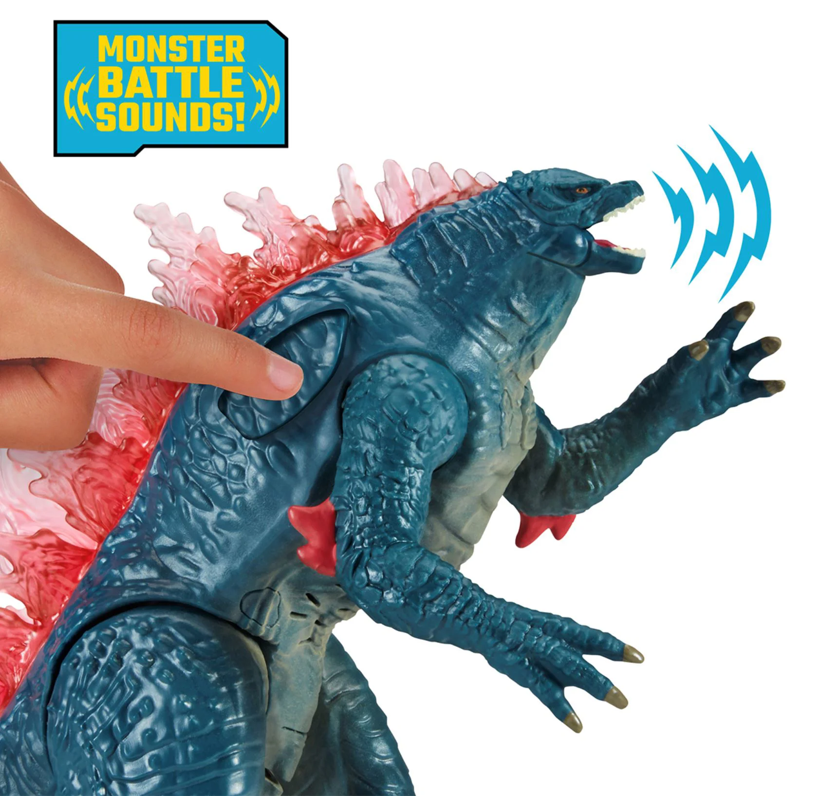 Фигурка Godzilla vs. Kong Годзилла с артикуляцией и звуками, 18 см foto