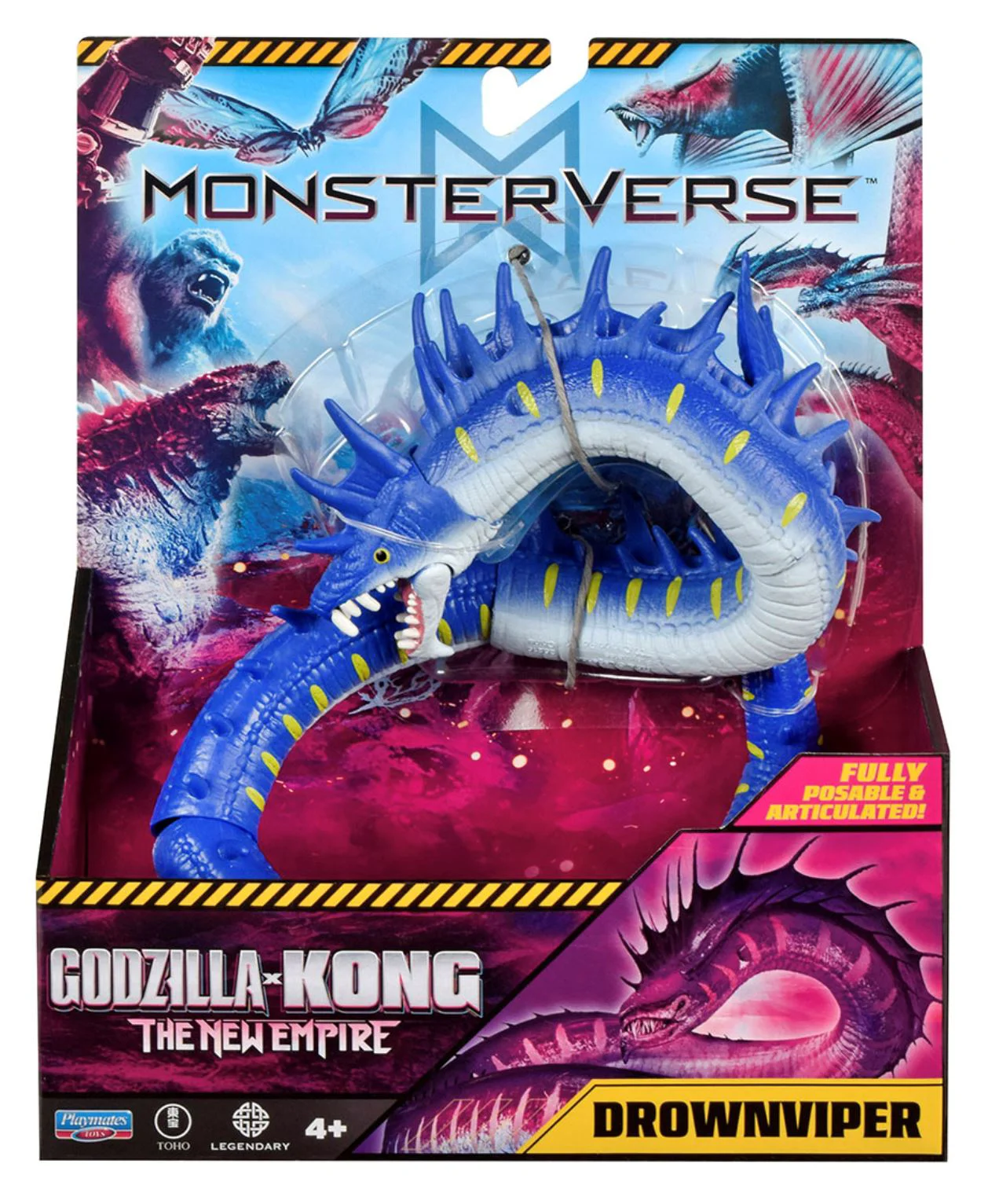 Figurina Godzilla vs. Kong Drownviper S2, 15 cm foto