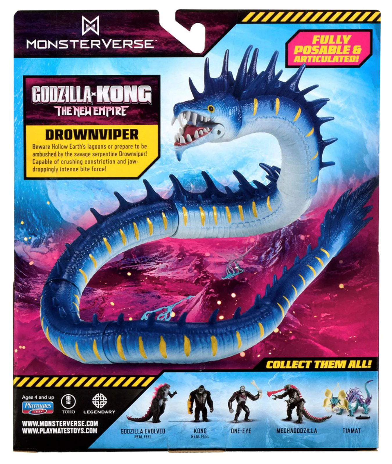 Figurina Godzilla vs. Kong Drownviper S2, 15 cm foto