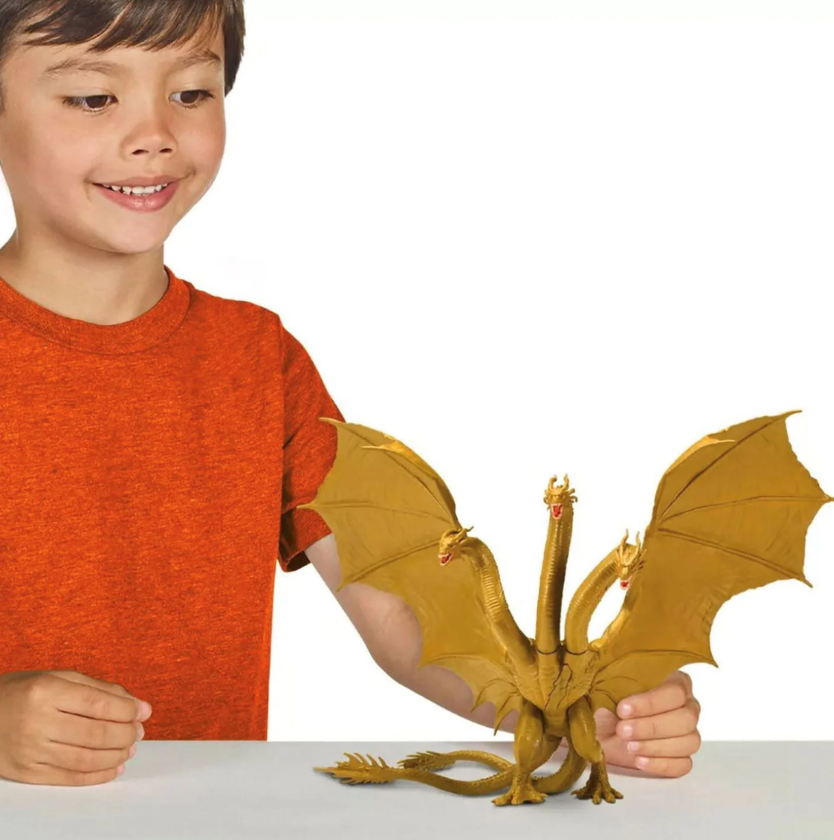 Figurina Godzilla vs. Kong King Ghidorah S2, 15 cm foto