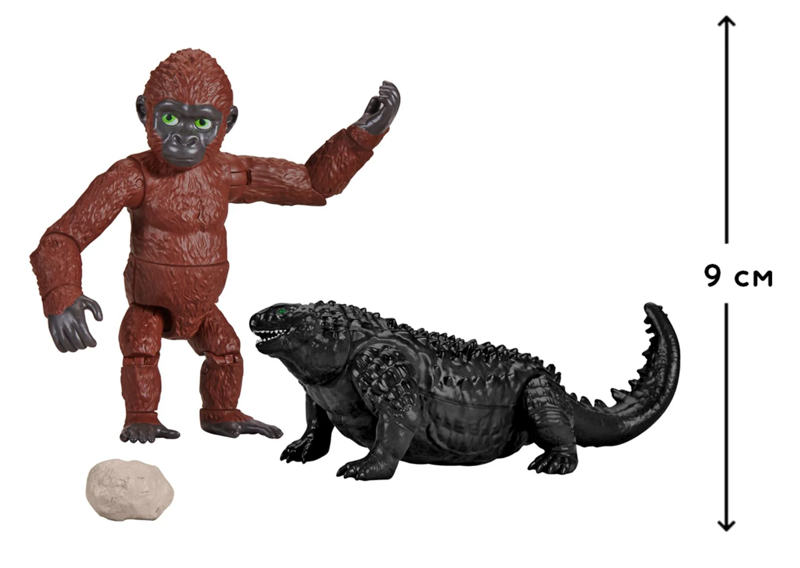 Figurina Godzilla vs. Kong Suko cu Titanus Doug, cu articulatii, 9 cm foto