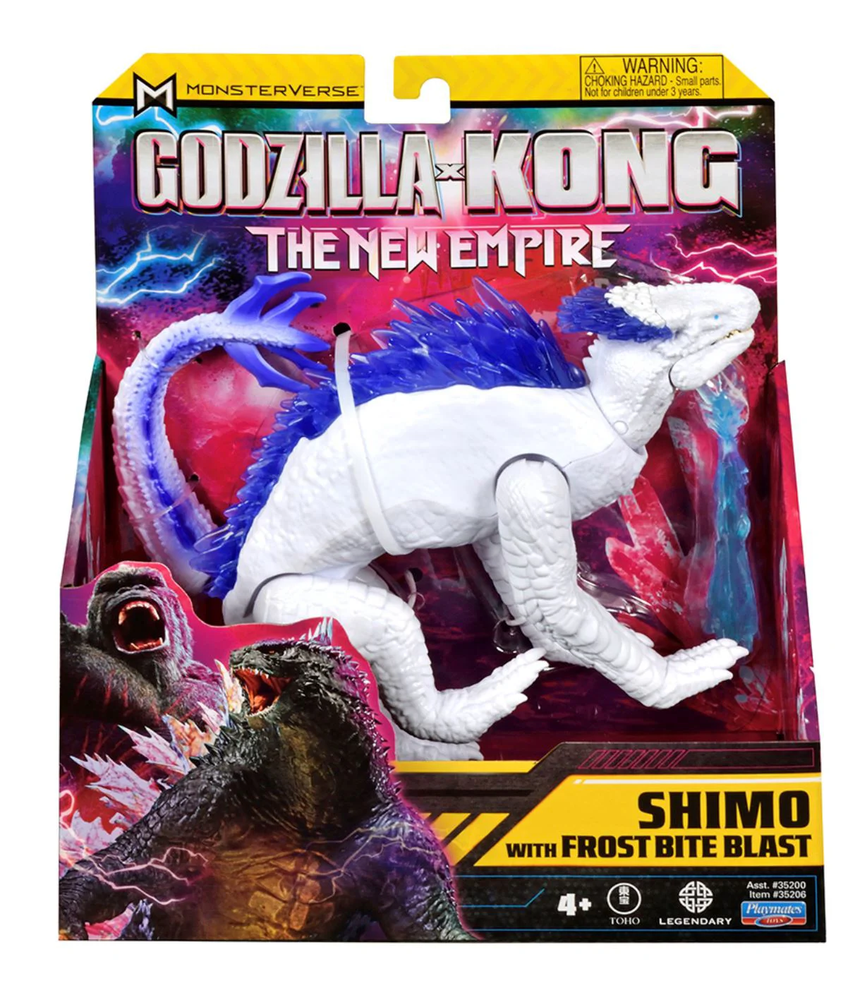 Figurina Godzilla vs. Kong Shimo cu articulatii, 15 cm foto