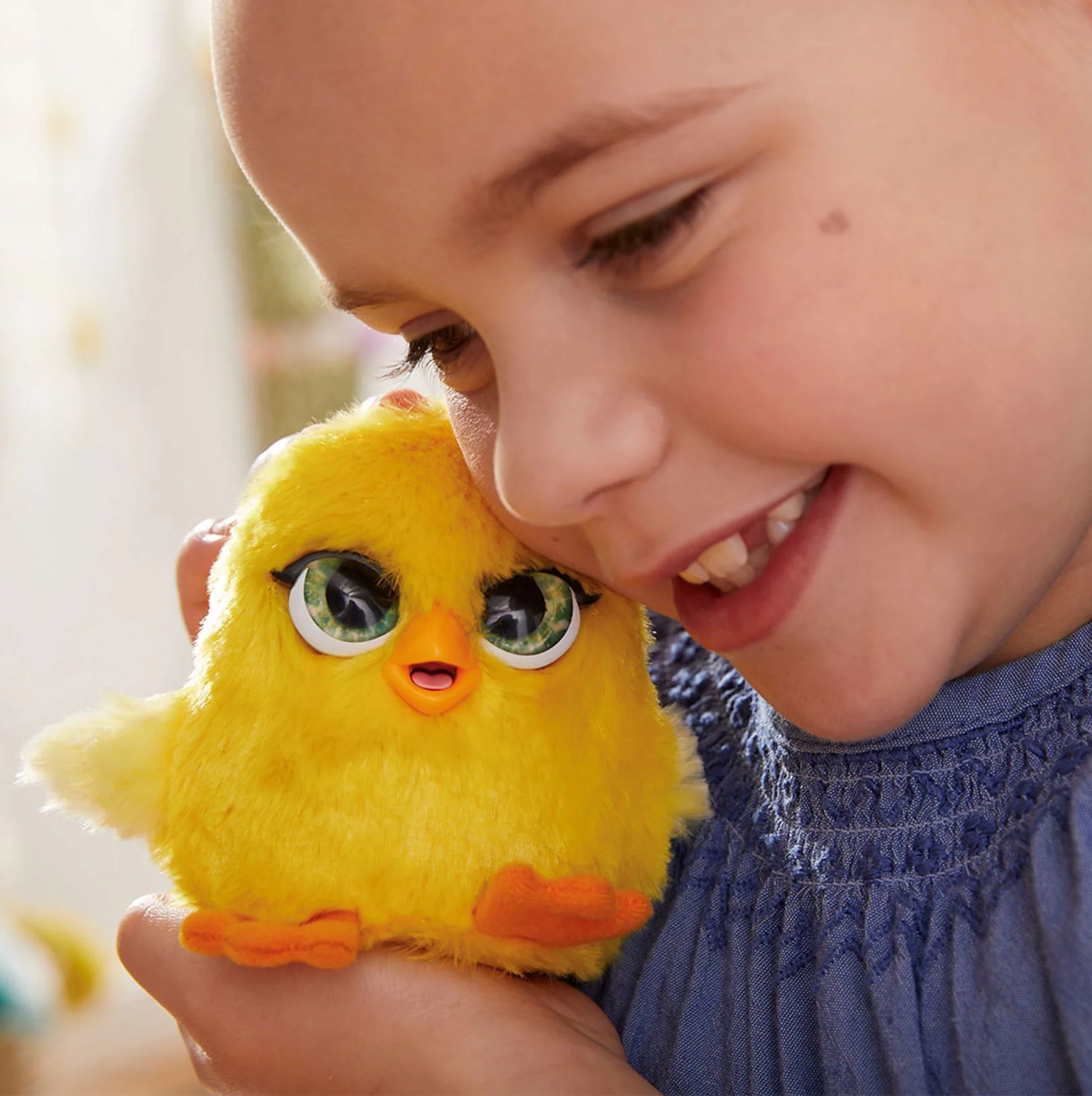 Интерактивная игрушка Furreal Цыпленок с звуками и светом, 9 см foto