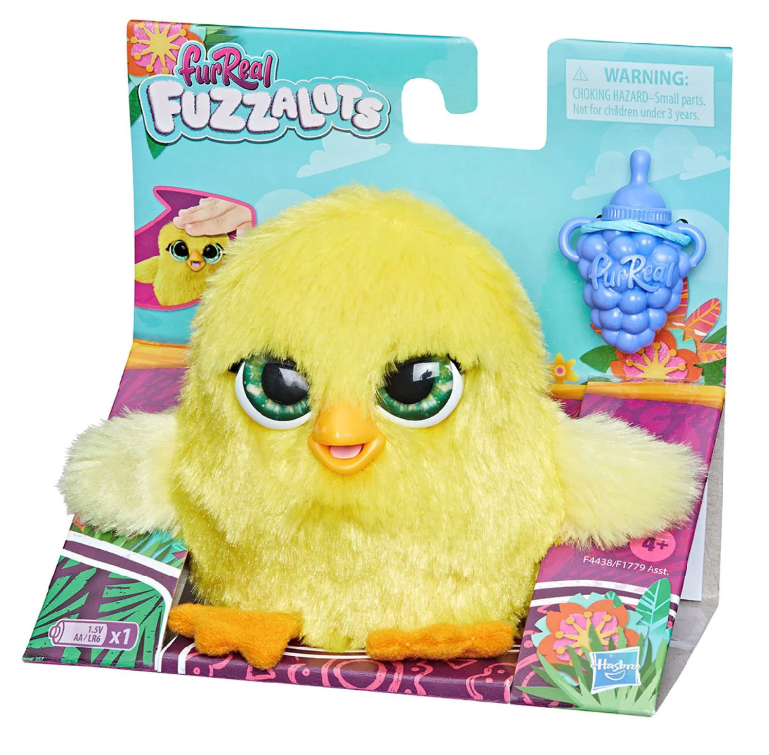 Интерактивная игрушка Furreal Цыпленок с звуками и светом, 9 см foto