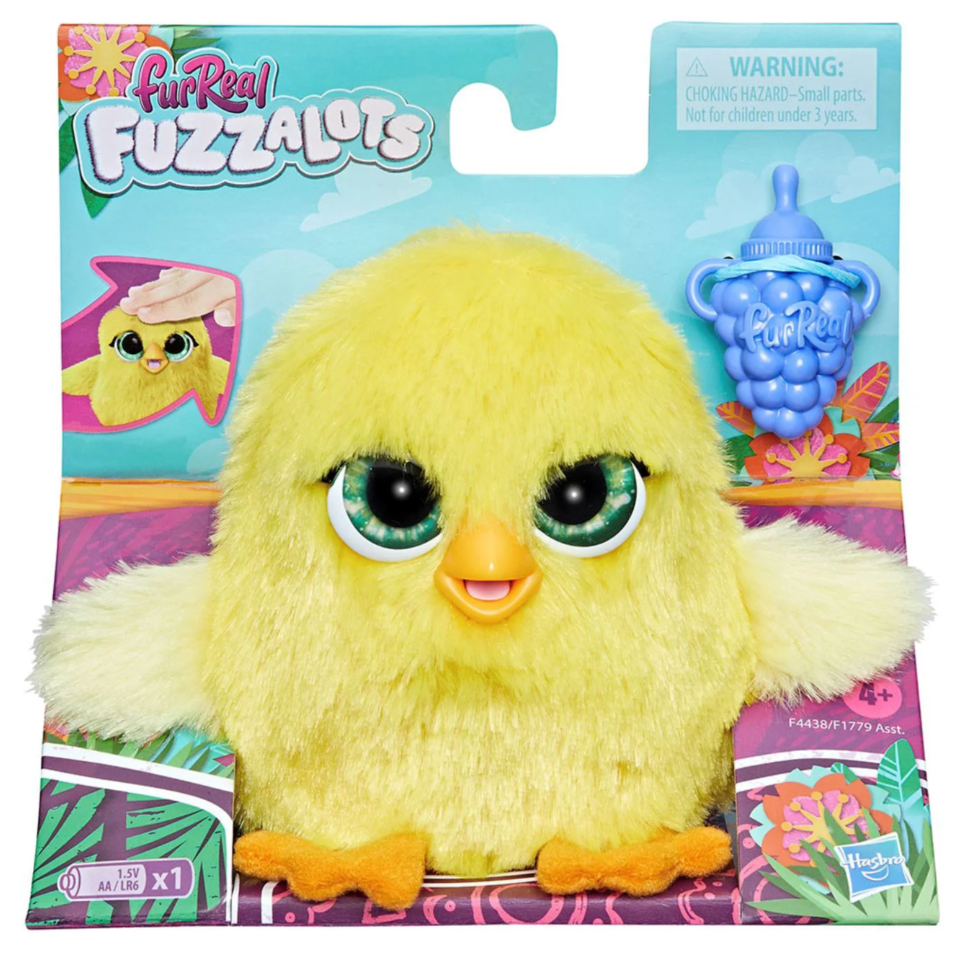 Интерактивная игрушка Furreal Цыпленок с звуками и светом, 9 см foto