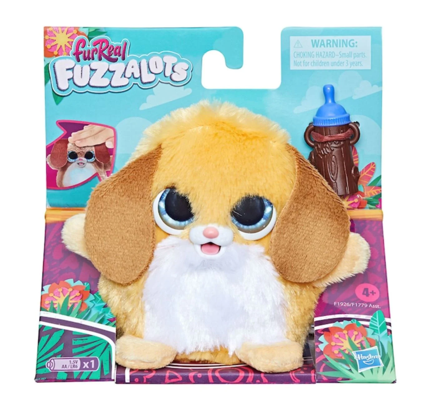 Интерактивная игрушка Furreal Щенок с звуками и светом, 9 см foto