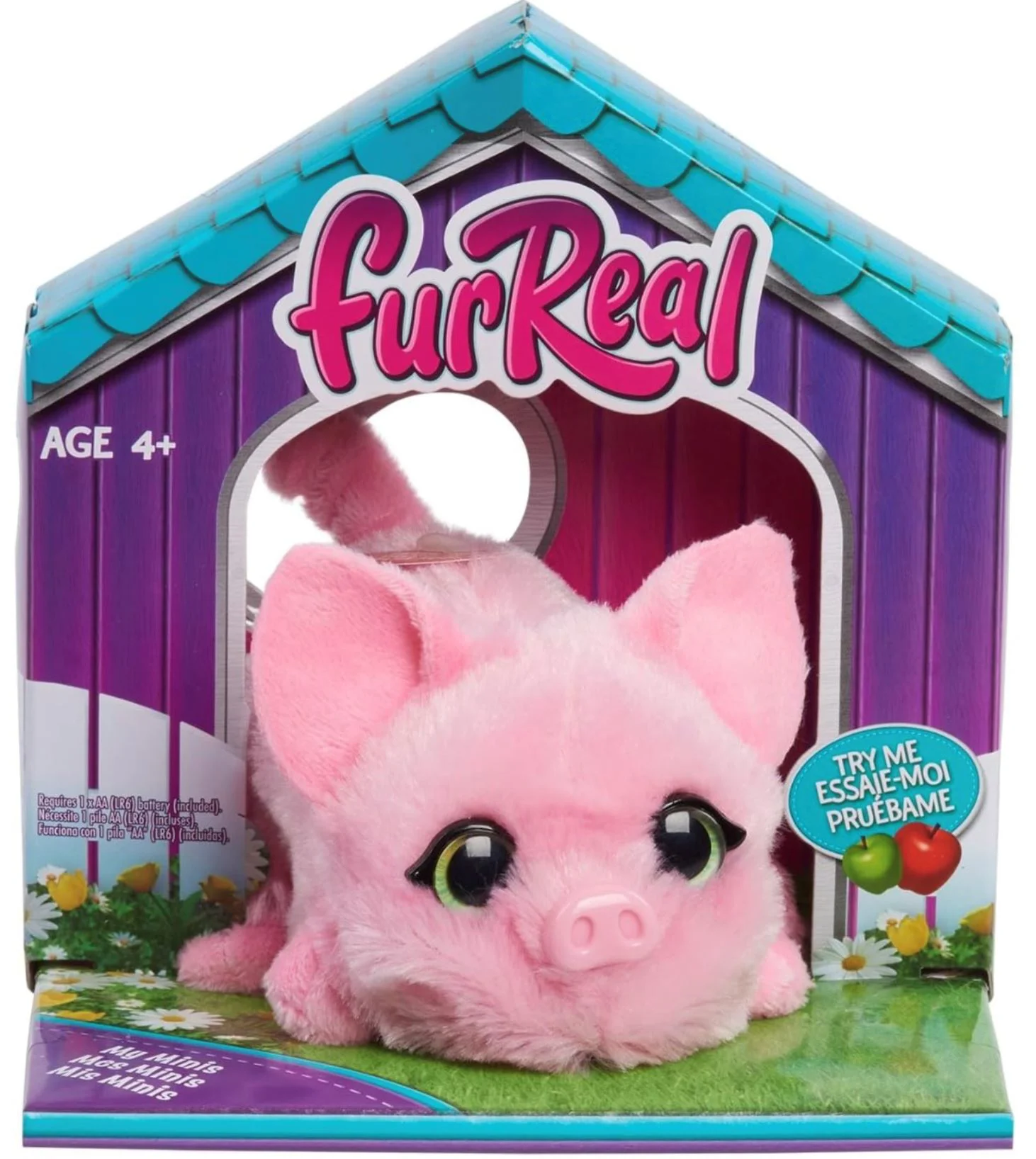 Интерактивная игрушка Furreal Поросенок с функциями, 11 см foto