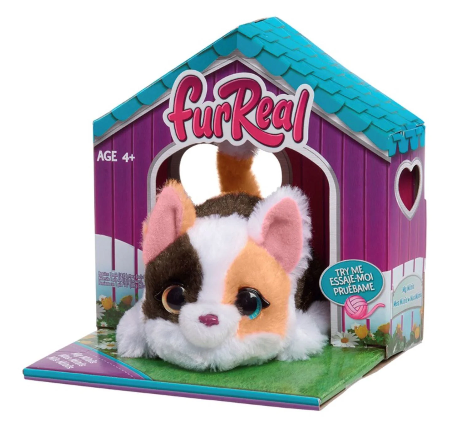 Интерактивная игрушка Furreal Котенок с функциями, 11 см foto