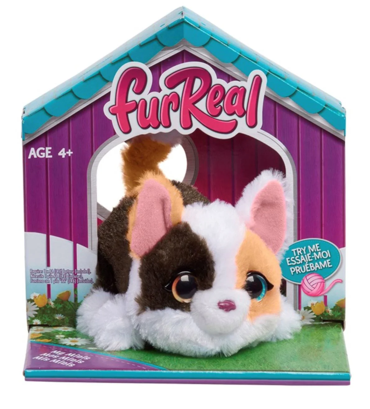 Интерактивная игрушка Furreal Котенок с функциями, 11 см foto