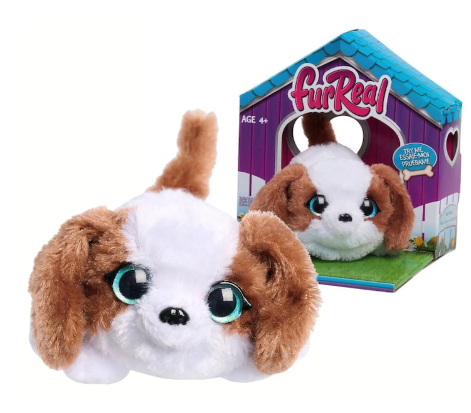 Интерактивная игрушка Furreal Щенок с функциями, 11 см foto
