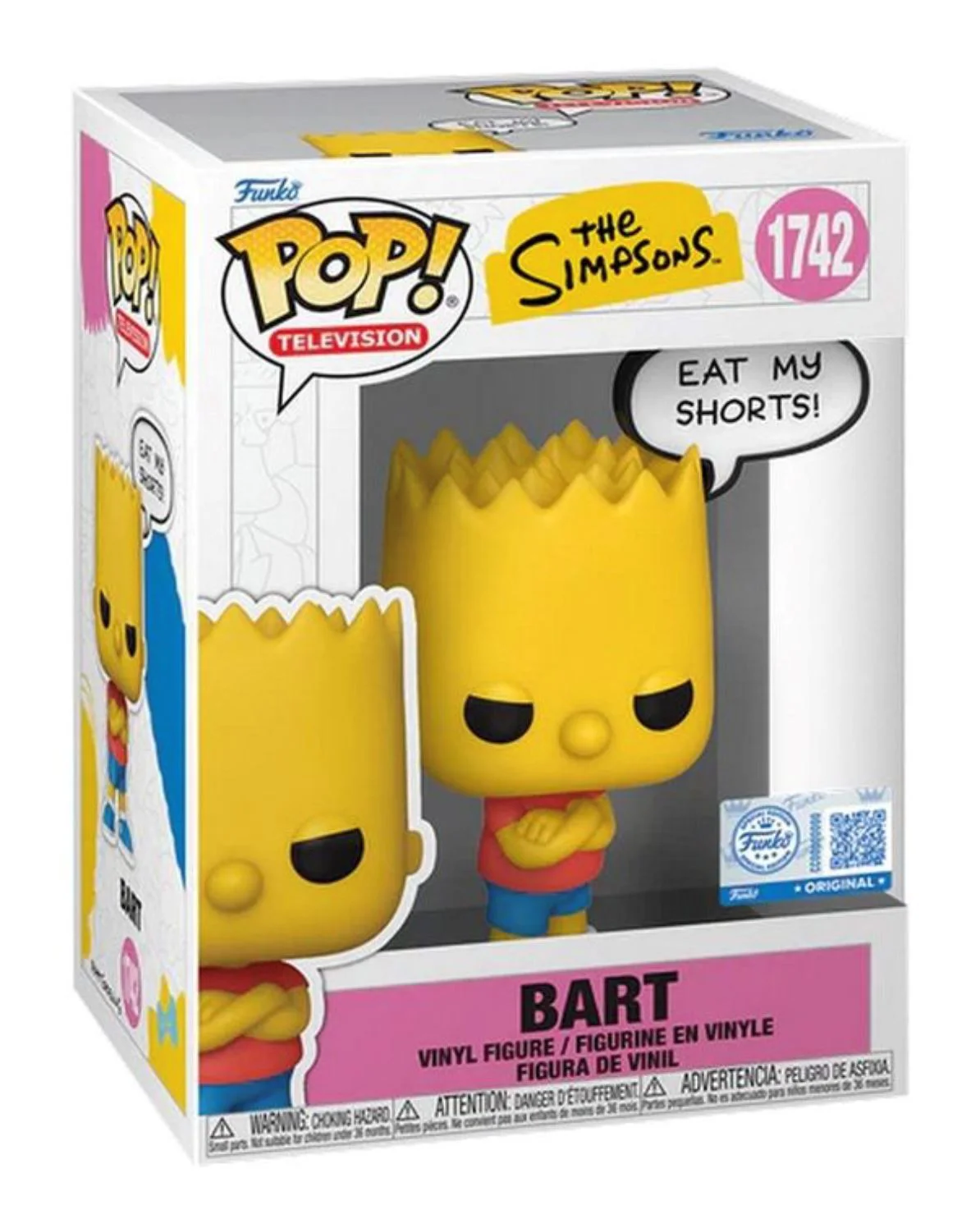 Фигурка Funko Pop Bart The Simpsons, 9 см foto