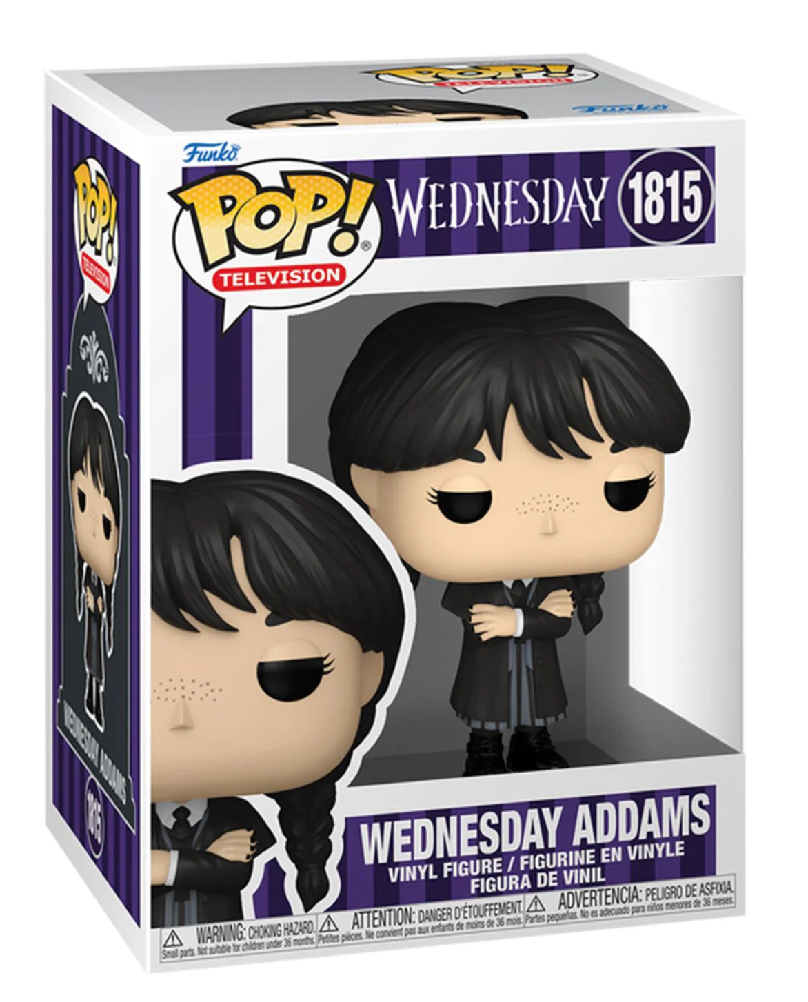 Figurina Funko Pop Wednesday Addams, 9 cm foto