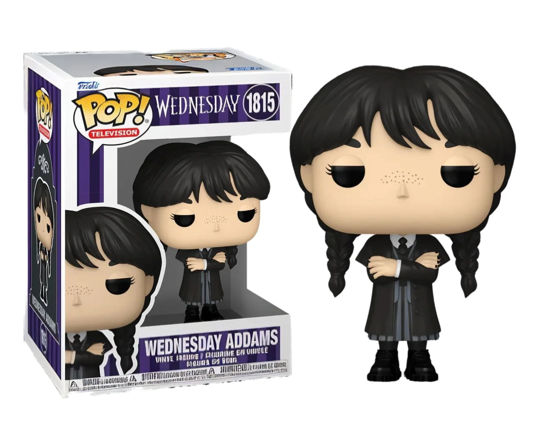 Figurina Funko Pop Wednesday Addams, 9 cm foto