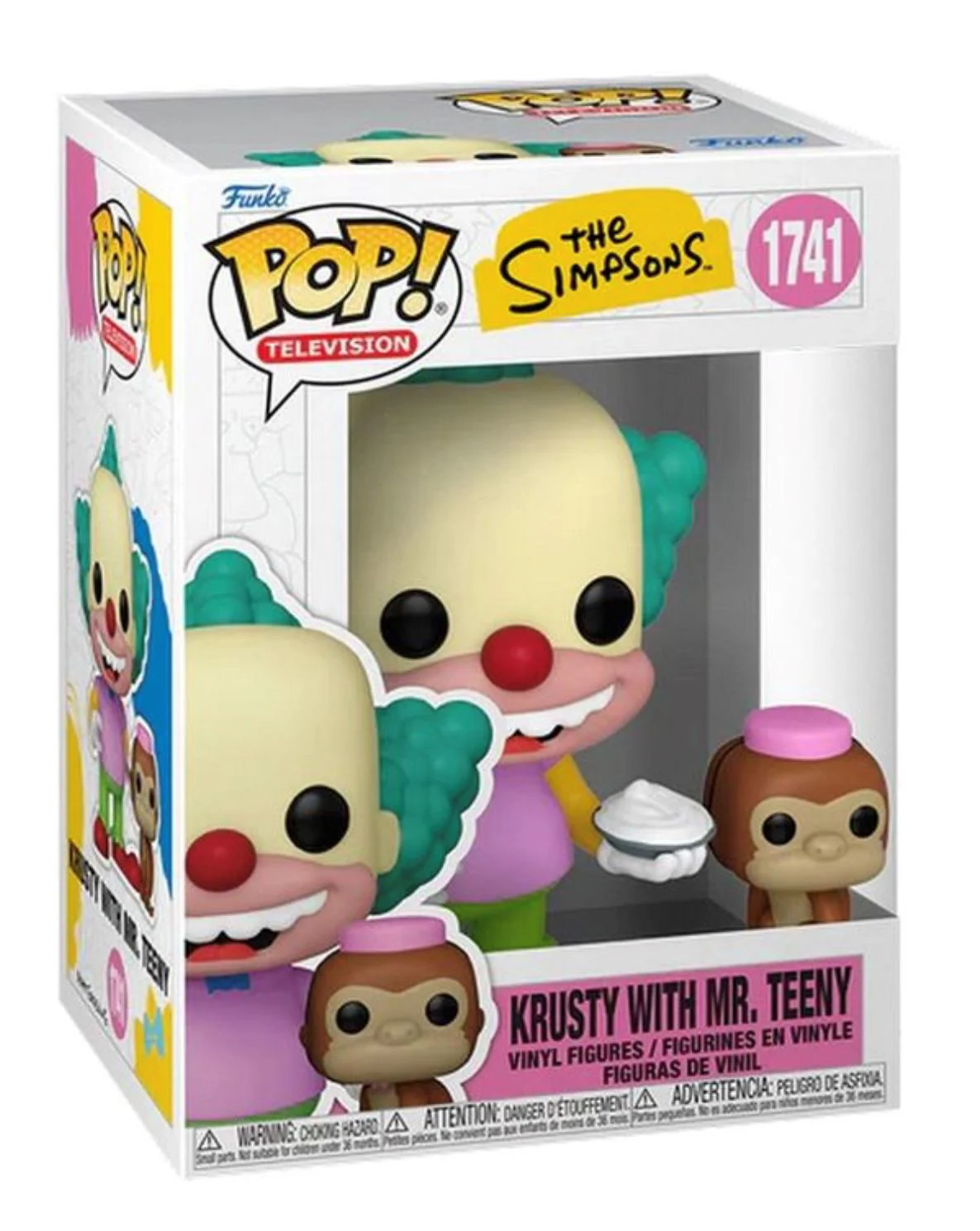 Figurina Funko Pop Krusty Clovnul si Teeny, 9 cm foto