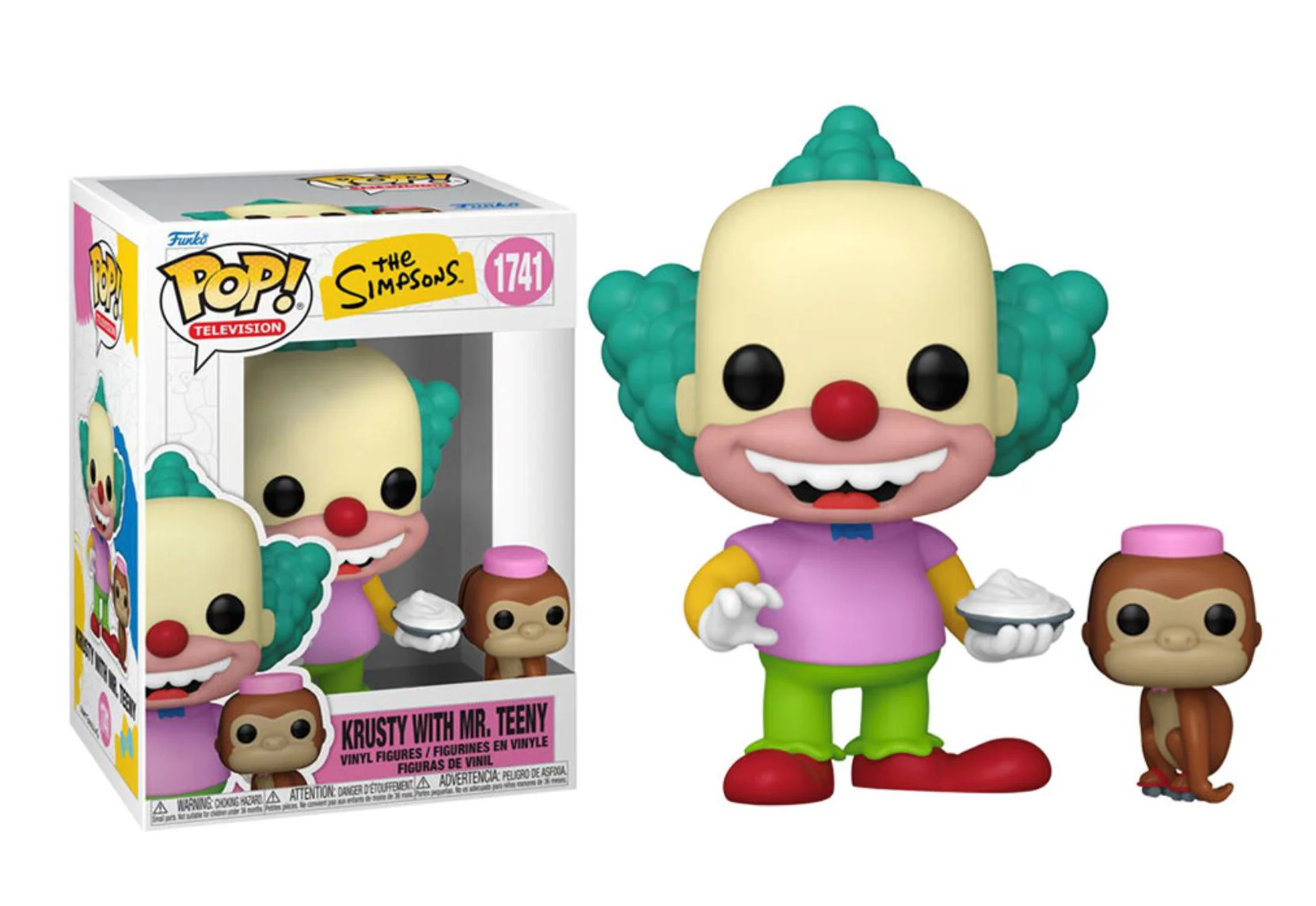 Figurina Funko Pop Krusty Clovnul si Teeny, 9 cm foto