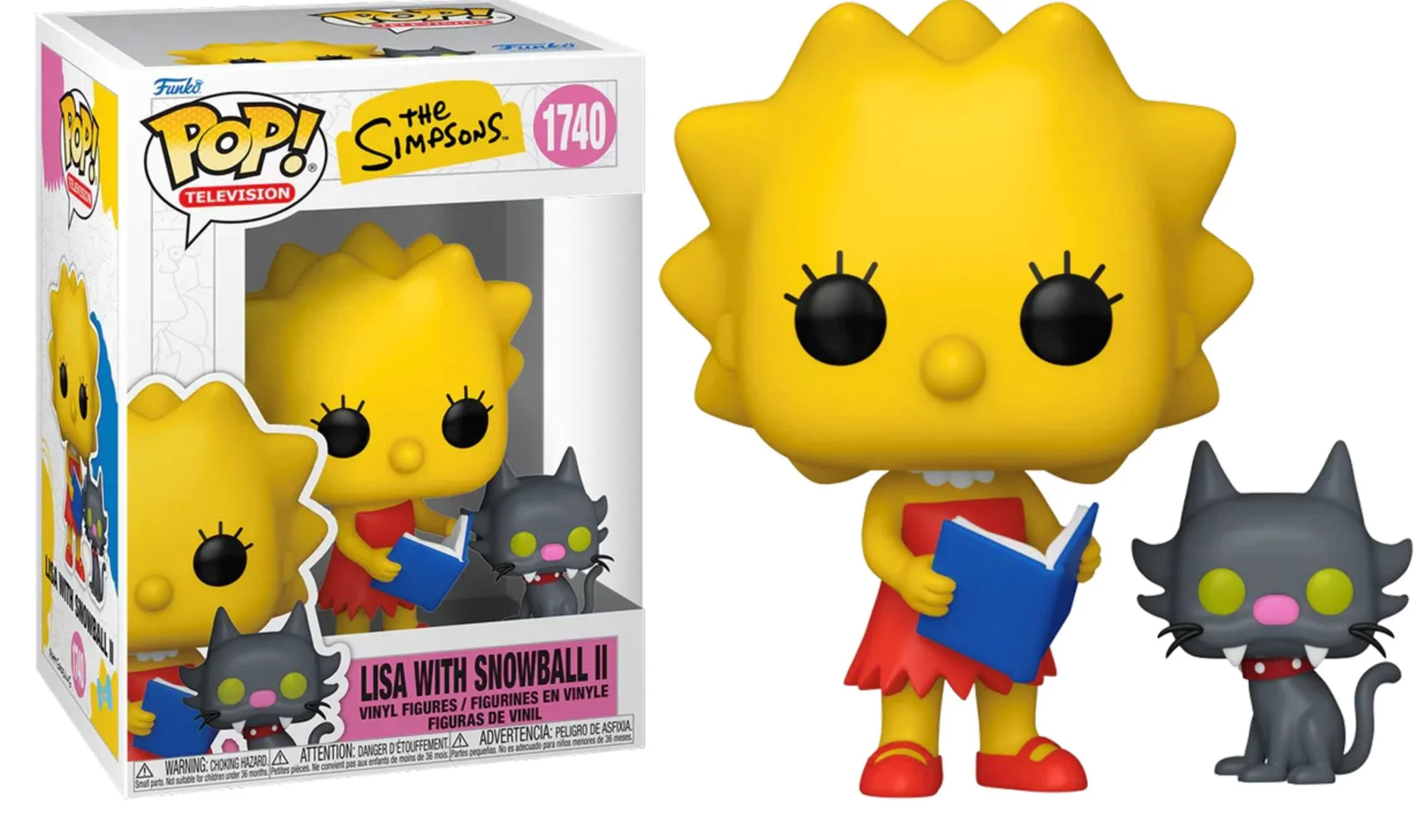 Figurina Funko Pop Lisa si Snowball, 9 cm foto
