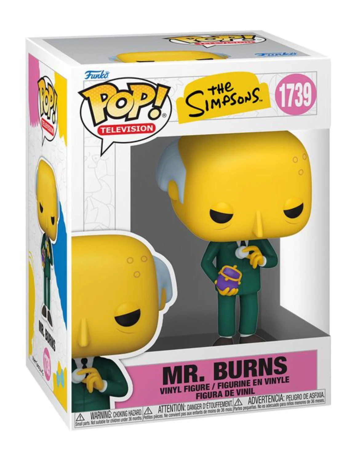 Figurina Funko Pop Mr. Burns, 9 cm foto