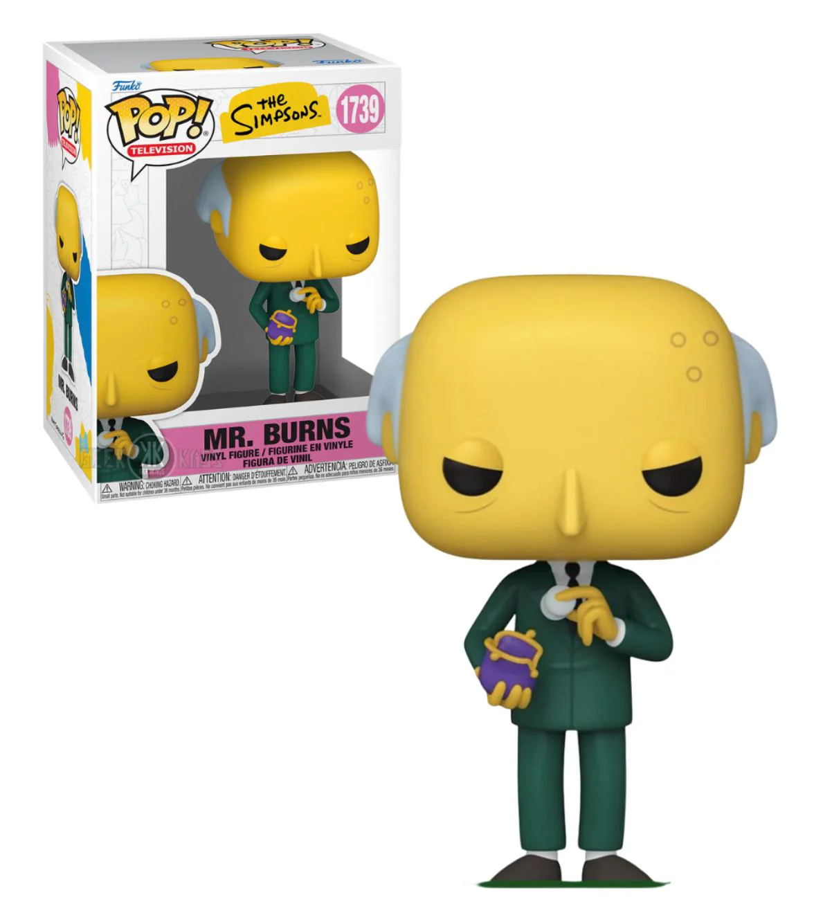 Figurina Funko Pop Mr. Burns, 9 cm foto