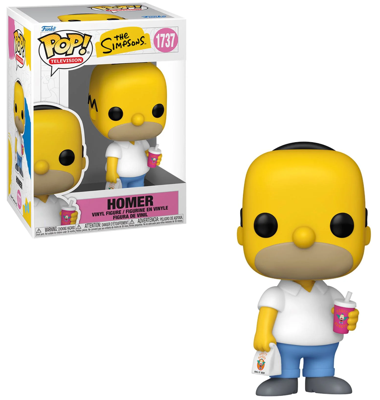 Figurina pentru copii Funko Pop Homer, 9 cm foto