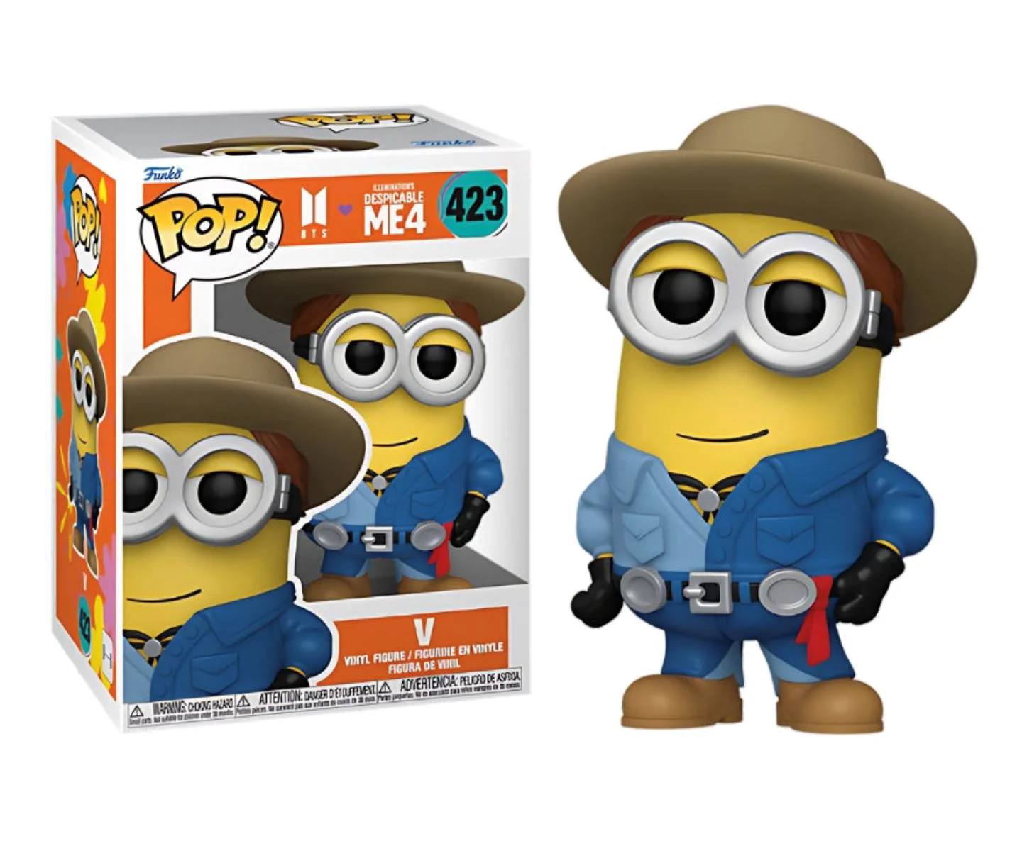 Фигурка Funko Pop Minions x BTS, 11 см foto