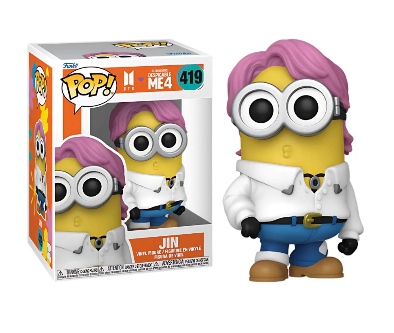 Figurina de colectie Funko Pop Jin, 11 cm foto