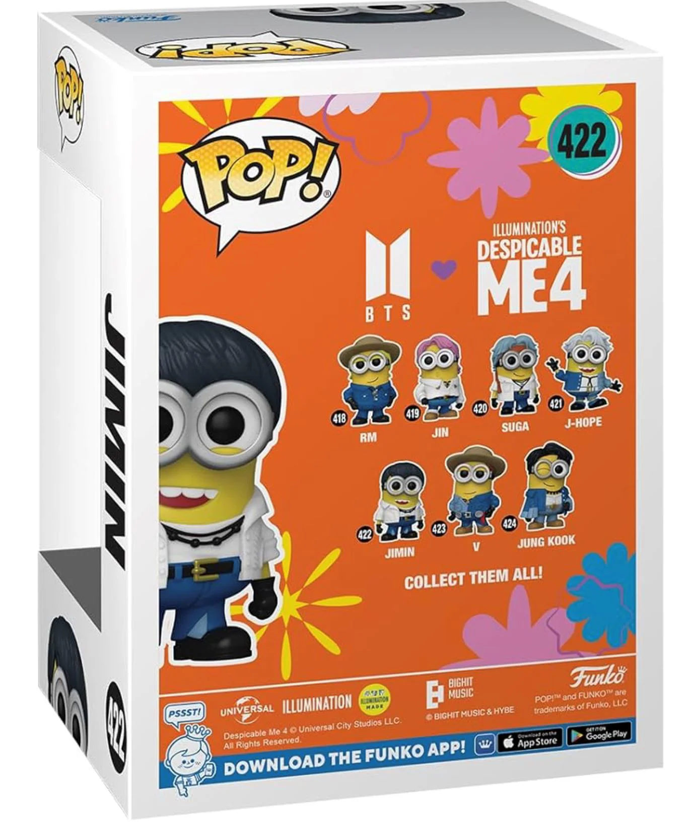 Figurina Funko Pop Jimin, 9 cm foto