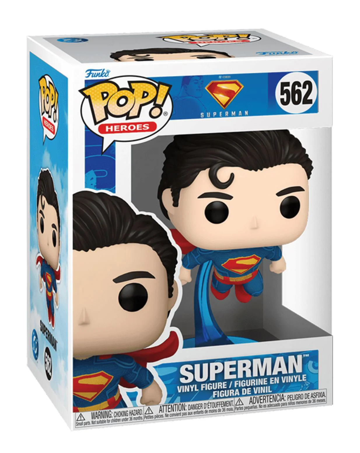 Figurina de colectie Funko Pop Superman in zbor, 11 cm foto