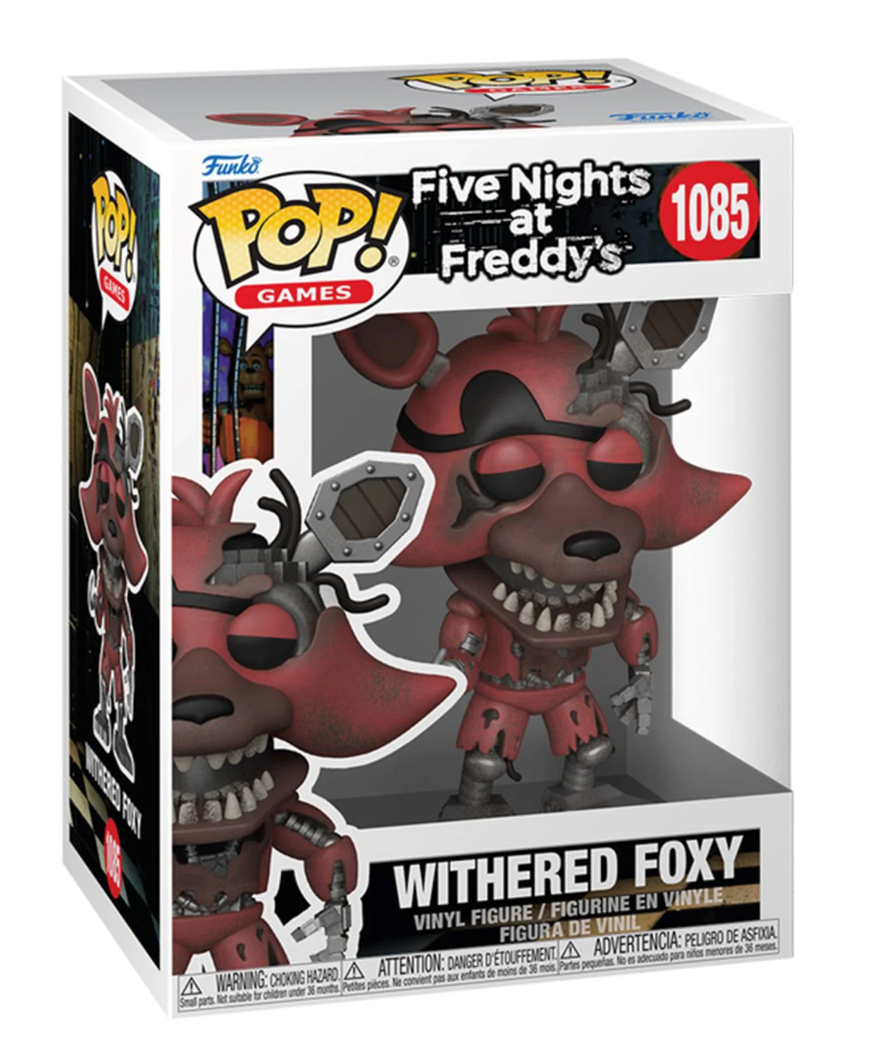 Figurina de colectie Funko Pop Withered Foxy, 11 cm foto
