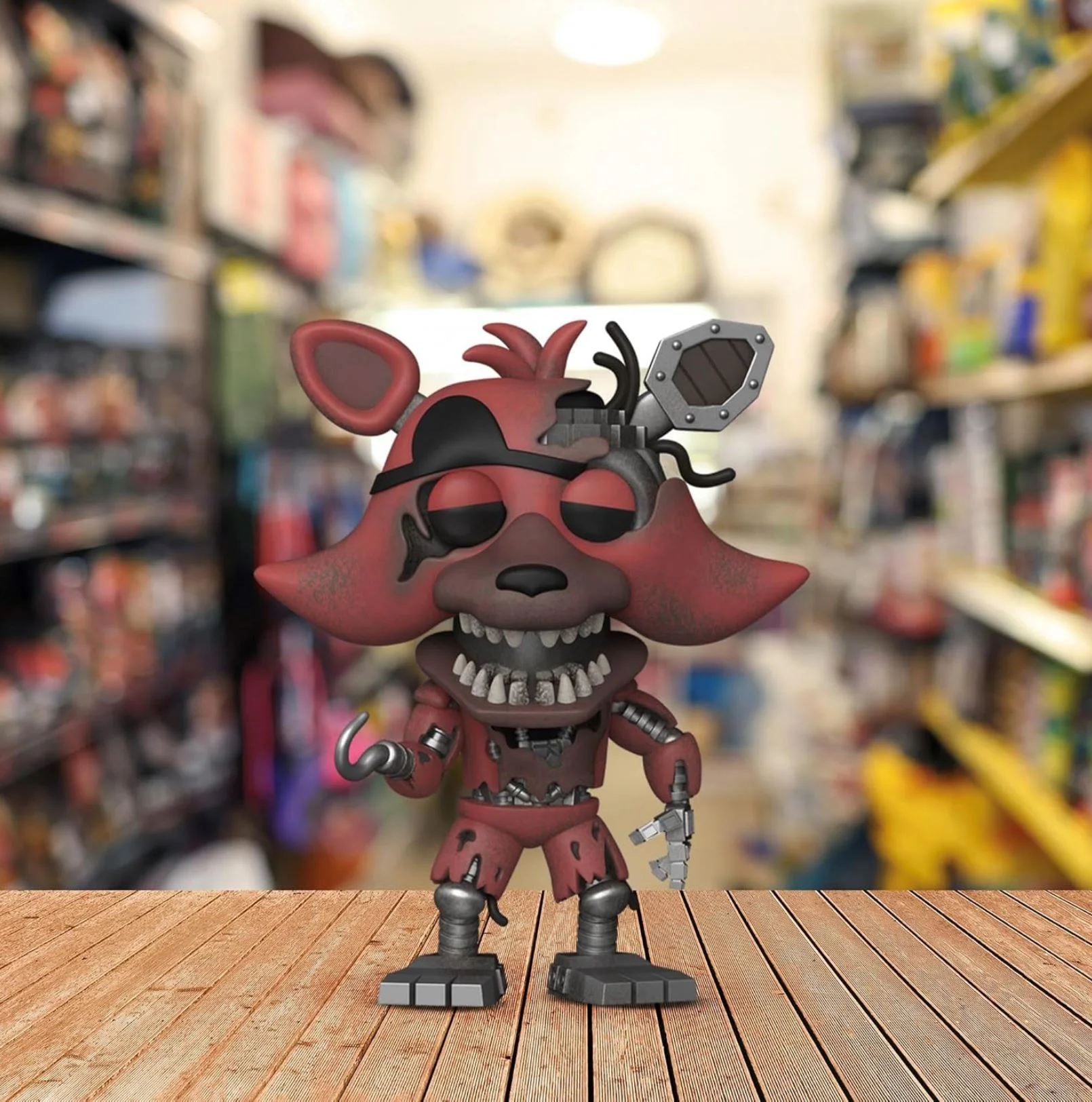 Figurina de colectie Funko Pop Withered Foxy, 11 cm foto