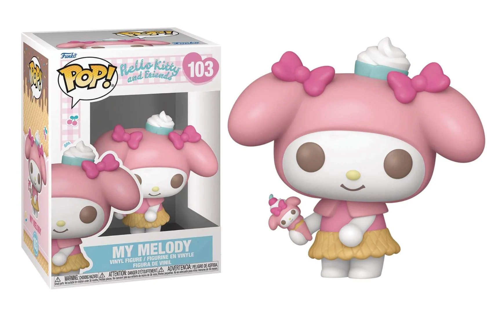 Figurina Funko Pop My Melody cu jucarie, 9 cm foto